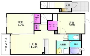 ブリオ浦の原の物件間取画像